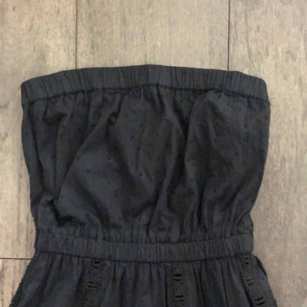 Gap 100% cotton woman’s black maxi dress - Picture 3 of 8